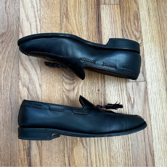 Allen Edmonds Pembrooke Black Leather Penny Loafers Men’s Size 9D - Picture 8 of 14